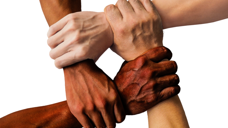 Hände und Zusammenhalt © pixabay
