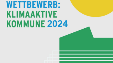 DIFU Wettbewerb Klimaaktive Kommune 2024 Keyvisual