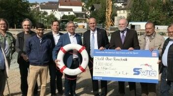 Sportminister hat das Freibad in Ober-Ramstadt besucht