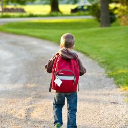 Grundschulkind auf dem Schulweg © pixabay