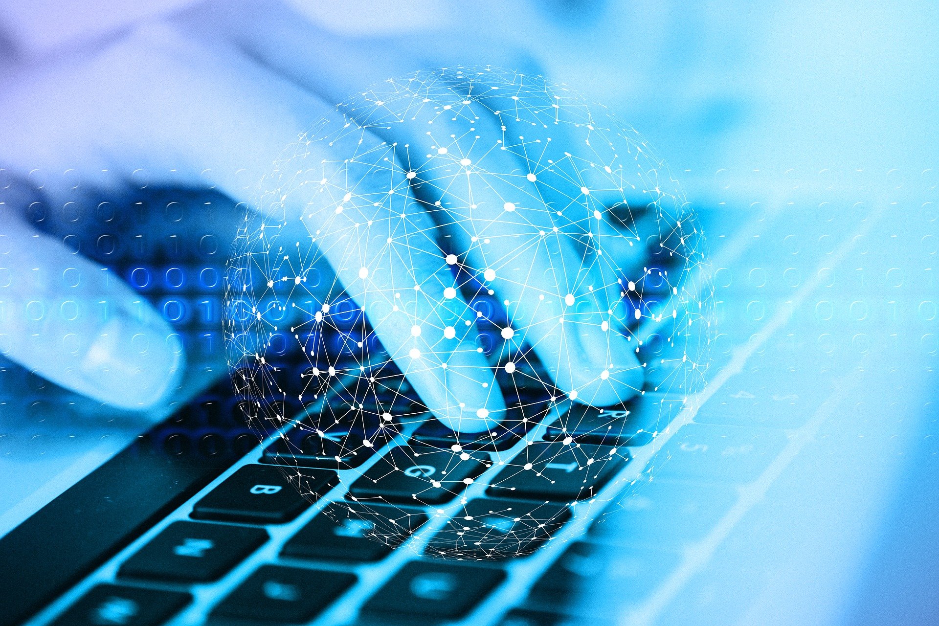 Tastatur und Netzwerk © pixabay