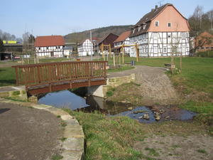 Dorfmitte Asmushausen, Foto: Jens Meister (Stadt Bebra)